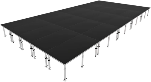 ProX XSQ-20X40PKG-48 20x40 ft Adjustable Portable Stage