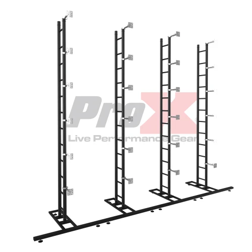 ProX XTP-GSLED4X300BLK Freestanding 13.12 Ft Wide x 9.84 Ft High LED Video Wall Support