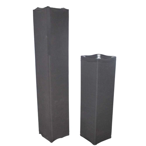 ProX black 1 meter scrim sleeve for 12-inch square box truss