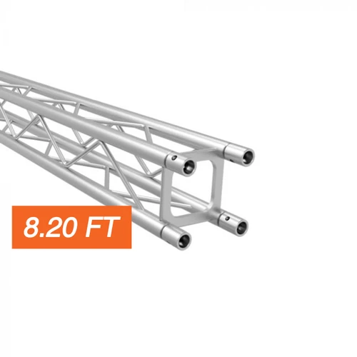 Global Truss SQ-F14-2.5 8.2ft F14 Aluminum Square Truss Segment
