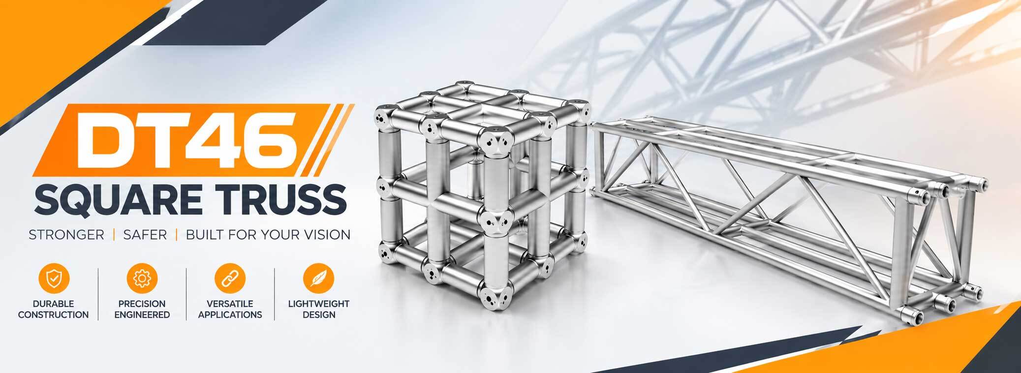 Global Truss DT46 Square Truss for Stage and Event Lighting