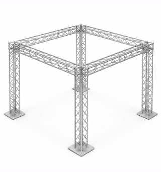 Heavy Duty Truss Booth