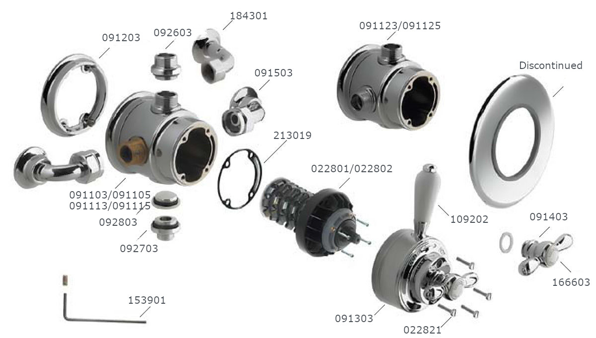 Aqualisa Aquatique Exposed Thermostatic