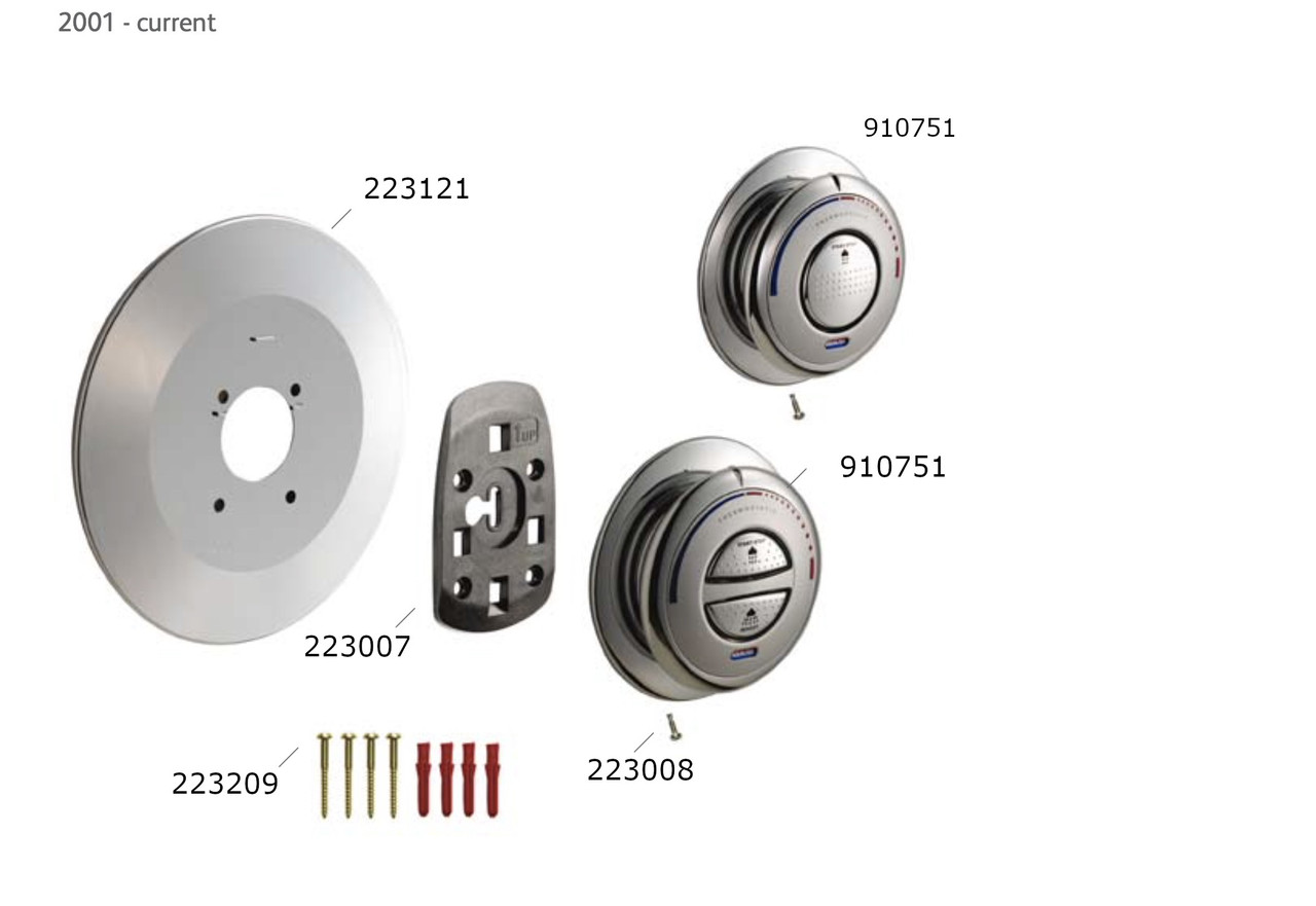 Aqualisa Quartz concealed 2001
