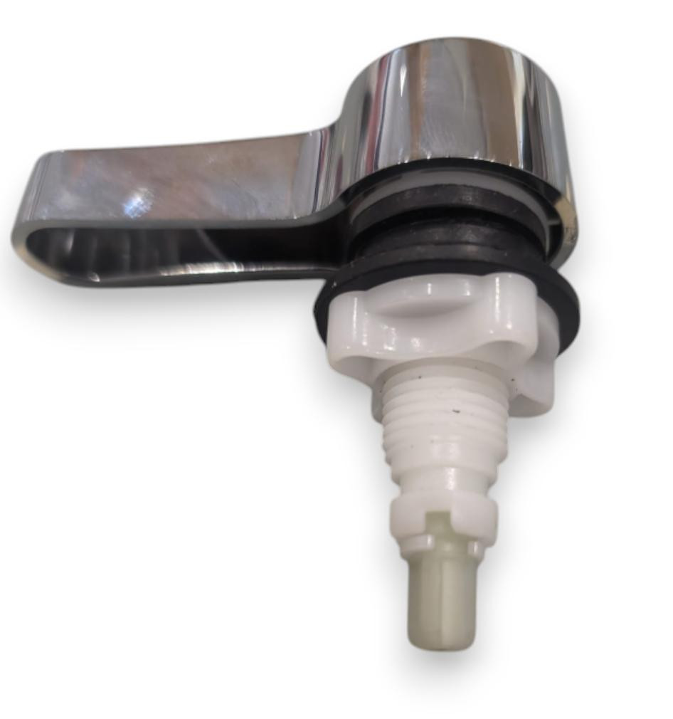 Fluidmaster 550073 Doppelspülventil Für WC - Verstellbare Spülmenge, Passend Für 3,8 & 5,1 Cm Auslass