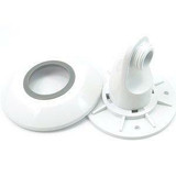 Aqualisa 215015 Varispray Adjustable Shower Head Wall Outlet/Cover Plate - White FTB6613 5023942008274