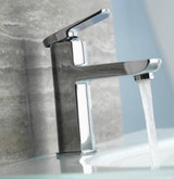 Aqualisa DTSPTCH Downtown Basin Mixer Tap Small Includes Click Clack Waste FTB12001 5023942272965