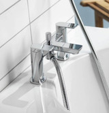 Aqualisa DTBSMTCH Downtown Chrome Bath Shower Mixer tap FTB12004 5023942272996