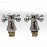 1/2 Inserts Cross Head Tap Reviver Conversion Replacement Kit great for the elderly or disabled FTB1954 5055639138575