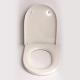 Roca Genuine Meridian-N WC Toilet Seat with Soft Close White Standard 8012A2004 FTB062 5055639123021