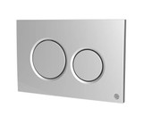 Dudley Drift Dual flush Push Plate in Silver 372919 FTB12766 Enter EAN number / Barcode