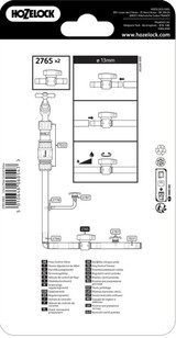 Hozelock 2765002 Flow Control Valve 13mm (2 pack) FTB12993 5010646060547