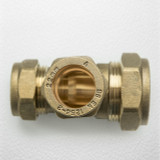 Brass Compression Tee 28mm x 22mm x 22mm CT28222 FTB1487 0000000000000