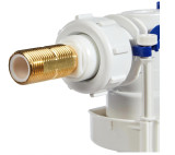 Geberit 281.000.00.1 Side Feed Valve 380 for Toilet Cistern 3/8" (9.5 Mm), Brass Connection FTB13307 4025416797333