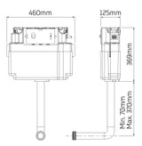 Dudley VANTAGE Dual Flush Concealed Cistern 313330 FTB13397 Enter EAN number / Barcode