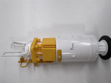 VITRA dual flush valve for a concealed cistern 437163YP yellow and white no basket FTB13399 5055639132443