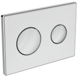 Ideal Standard S1082AA  Conceala 3 Dual Flush Plate Chrome 2024 version fits S4399AA Conceala 2 FTB13449 5017830557098