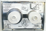 Ideal Standard S1082AA  Conceala 3 Dual Flush Plate Chrome 2024 version fits S4399AA Conceala 2 FTB13449 5017830557098