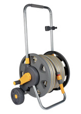 Hozelock 2435 60m Hose Reel Cart with 50m Hose & Fittings – Fully Assembled Garden Watering System FTB13611 5010646052245