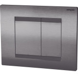 Wirquin ESSENTIAL Dual Flush Plate – Gunmetal (50120763) FTB13846 5017134149579 Wirquin ESSENTIAL Dual Flush Plate – Gunmetal (50120763) FTB13846 5017134149579