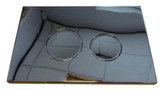 FixTheBog Nett Round Button Flush Plate Chrome Front Cover FTB14150 5061102061103 FixTheBog Nett Round Button Flush Plate Chrome Front Cover FTB14150 5061102061103