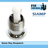 Siamp Skipper 45 Toilet Push Button Dual Flush Water Saving Chrome Effect Bandq FTB1464 5055639128316