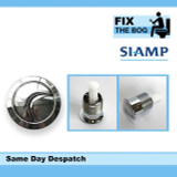 Siamp Skipper 45 Toilet Push Button Dual Flush Water Saving Chrome Homebase FTB1463 5055639128309