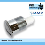 Siamp Skipper 45 Toilet Push Button Dual Flush Water Saving Chrome Homebase FTB1463 5055639128309