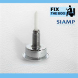 Siamp Optima 49 Toilet Push Button Dual Flush Water Saving Chrome Effect Wickes FTB1522 5055639142879