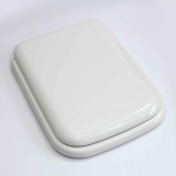 Ideal Standard White Michelangelo Toilet Seat And Cover With Chrome Hinges FTB1151 5055639138254