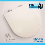 Roca Happening Wc Toilet Seat With Soft Close White FTB060 5055639123045