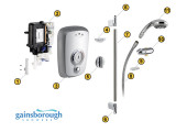 Replacement Gainsborough 10.5Kw Scl Shower Engine Direct Swap No New Plumbing FTB1543 5055639128934