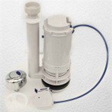 Lab B228 Flush Valve Arcadia Dual Flush With C216 Chrome 2 Inch Bandq Toilets Wc FTB1063 5055639125285