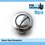 Roca Dual Flush Button Long D1D Old Style Long Body 822041001 Chrome Button Only FTB208 5055639123670