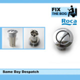 Roca Dual Flush Button Long D1D Old Style Long Body 822041001 Chrome Button Only FTB208 5055639123670