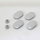Ideal Standard Ev15367 Studio Seat Buffers Grey FTB923 5055639103573