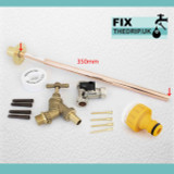 Professional Thru Wall Outside Garden Tap Kit Hozelock Water Regs Gt8 FTB301 5055639199101