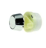 Dudley Chrome Plated Cone Push Button To Suit Pinto Valve Pneumatic FTB2005 5055639139664