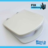 ROCA A801512004 Dama Senso and toilet seat plus cover with soft closing hinges in White FTB599 8414329488258