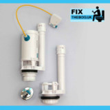 FixTheBog Dual Flush including 1 1/2 and 2 outlet Light Touch Button WRAS approved Cable operated FTB2825 5055639196131