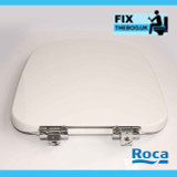 Roca Frontalis Replacement Seat White Soft Close hinges included FTB3056 8414329609103