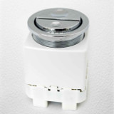 Geberit 241.413.21.1 Pneumatic Dual Flush Chrome Toilet Push Button For AP109 Cisterns FTB2476 4025416100959