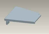 Ideal Standard Lv855Aa Synergy Enclosure Wall Profile Top Cap Left Hand FTB4573 5055639186415