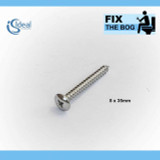 Ideal Standard Lv86567 No 8 X 35Mm Pan Hd Single Screw FTB4581 5055639186491