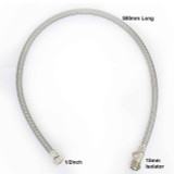 SSH2/C Viva 1/2 inch BSP Female x 15mm Isolator Compression 900mm Long Flexible Hose FTB5212 5060262730966