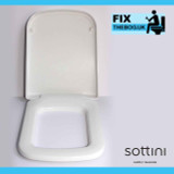 Ideal Standard Sottini Celano Toilet Seat and Cover For J453601 C/C Pans - Slow Close J475401 FTB3065