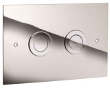 Ideal Standard Vv639864 In Wall Frame Trend Dual Flush Plate Chrome Finish FTB10264 4015413557085