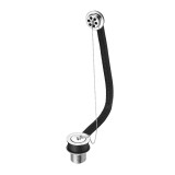 Ideal Standard E6790AA Bath chain waste with metal plug and overflow Chrome finish FTB10829 4015413527248 Ideal Standard E6790AA Bath chain waste with metal plug and overflow Chrome finish FTB10829 4015413527248