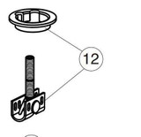 Ideal Standard B960186Nu Ceraplan Sl Mixer Tap Fixing Kit Includes Seal Chrome Finish FTB11275 5012001259160