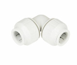 Trade Pack 2 x JG Speedfit Plastic 22mm Push-fit 90 Degree Elbow FTB11681 5055639143920